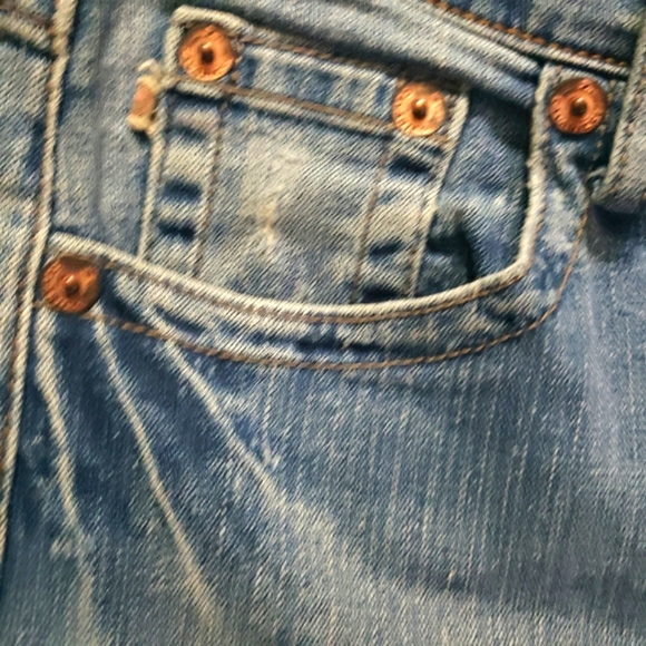 Z. Cavaricci Floral Embroidered Applique Lace Rhinestone Bootcut Jeans size 10 - Picture 7 of 15